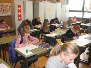 Bibbers voor het examen
