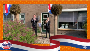 Het Wilhelmus door Raymond en Luca